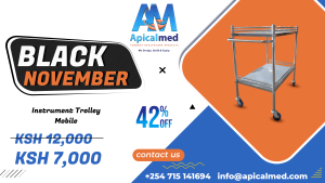 Instrument Trolley Mobile